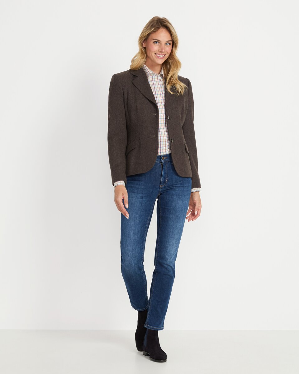 Highmoor blazer (Brown melange)