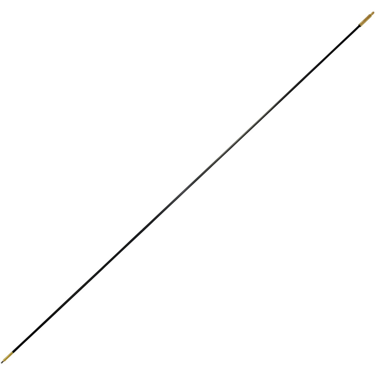 BALLISTOL Carbon cleaning rod without handle (Long, wiper snake 93 cm, Ø 5 mm, external thread 1/8")