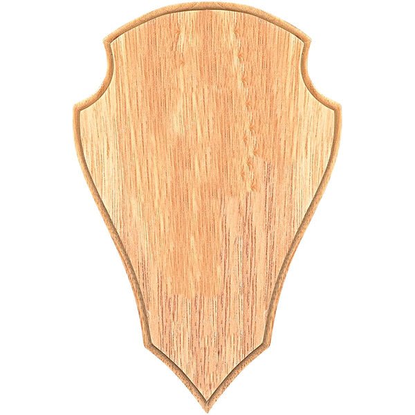 Wald & Forst Oak shield Bock, with pine inlay (Dark)