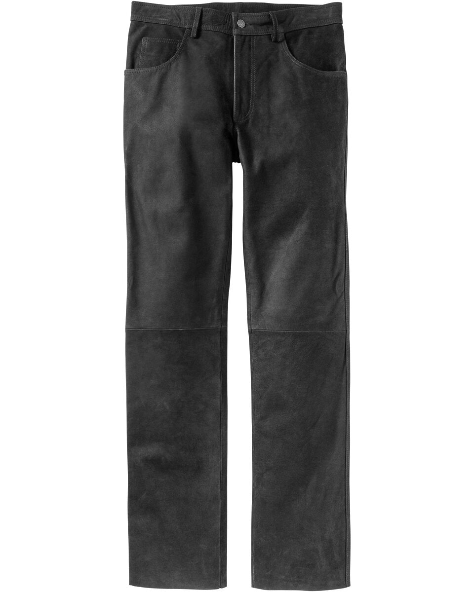 Luis Steindl Buffalo leather pants (Black)