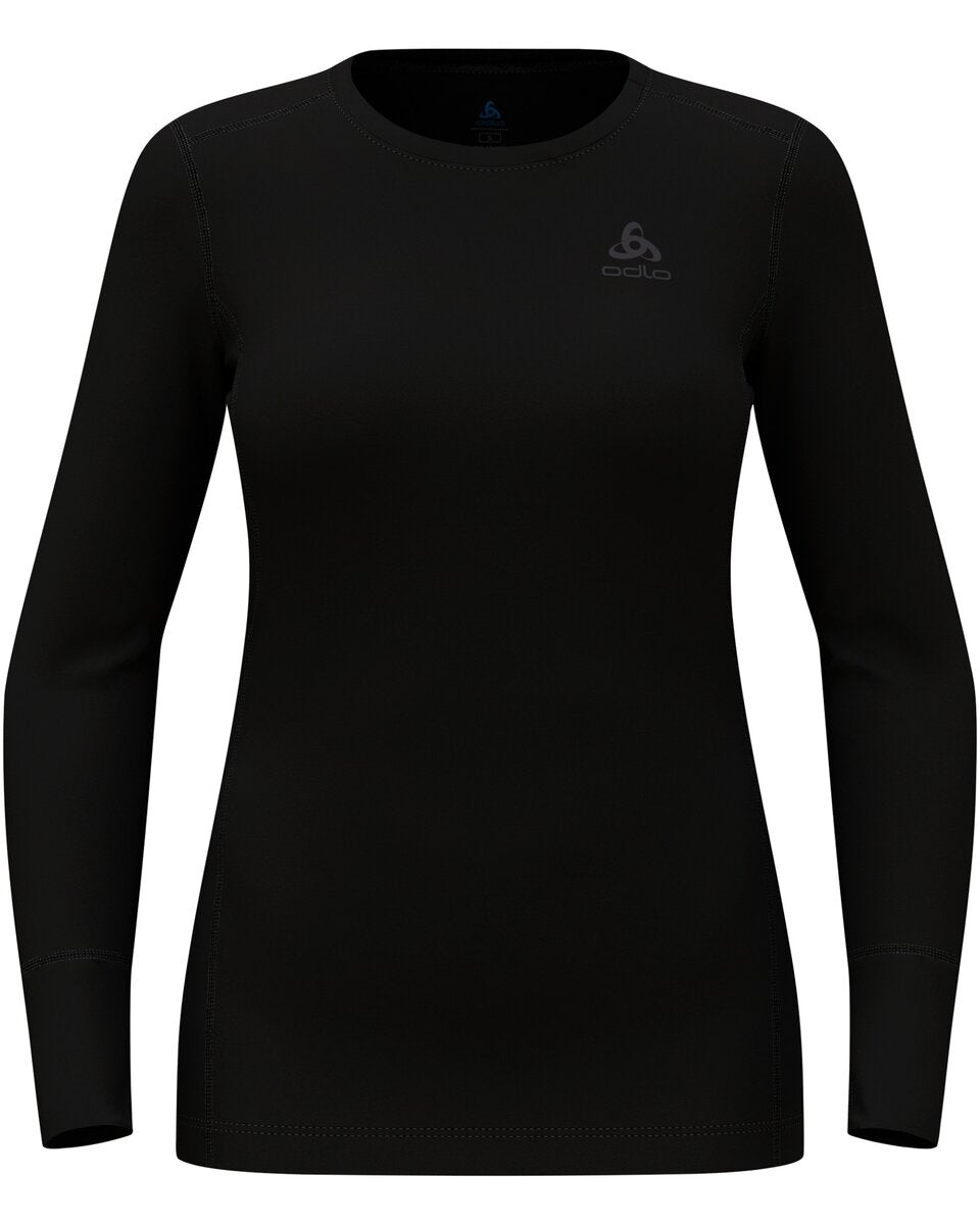 Женская футболка с длинным рукавом Odlo Natural Merino 260 (черная)