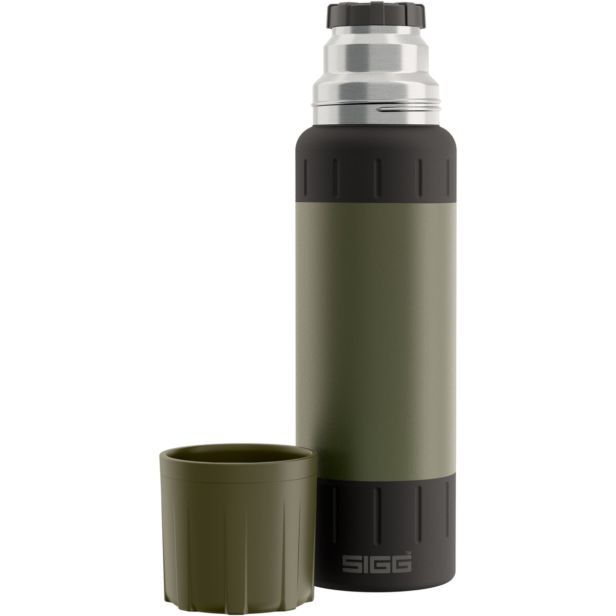 SIGG Alpine Star termo pudele 0,75 L (grauzdēti zaļa)