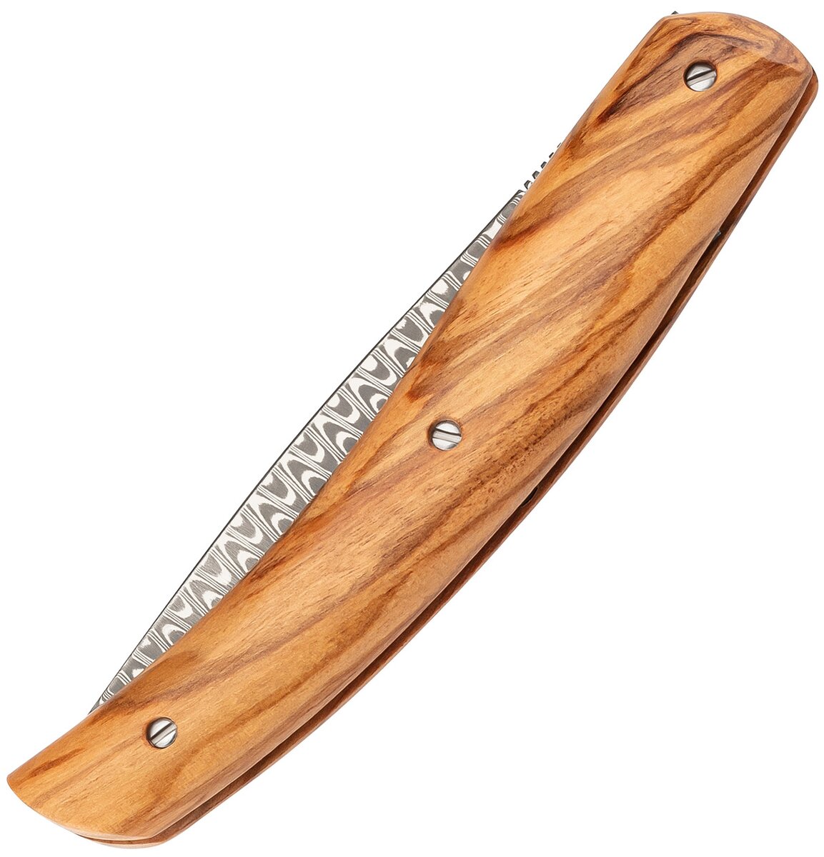 Herbertz Pocket knife damask 53022 (Olive wood)
