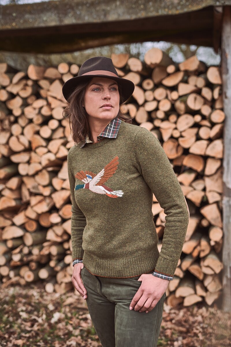 Parforce Women's sweater (Olive)