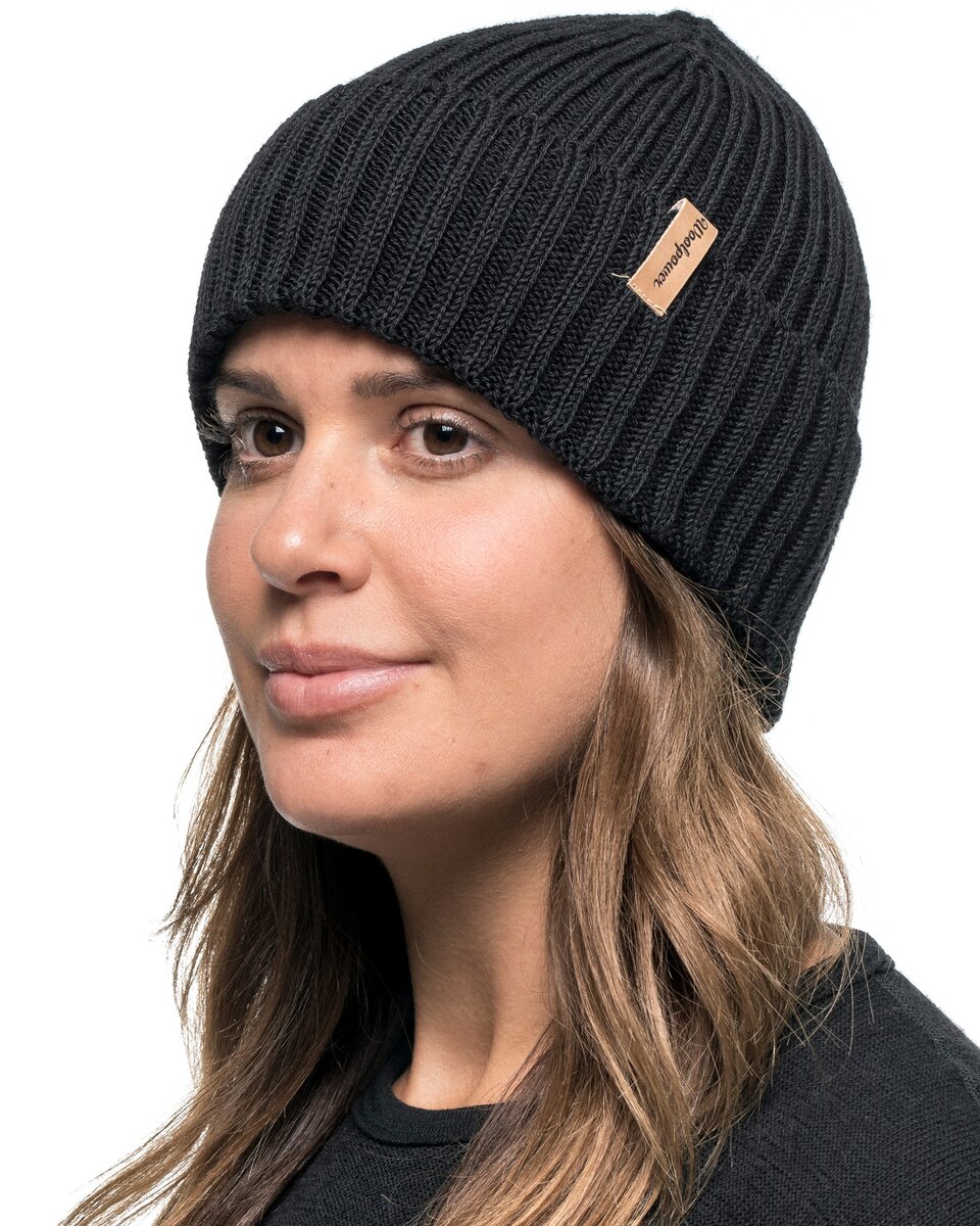 Woolpower Beanie Rib (Black)