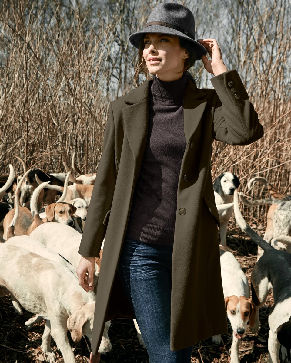 Highmoor Blazer coat (Olive)