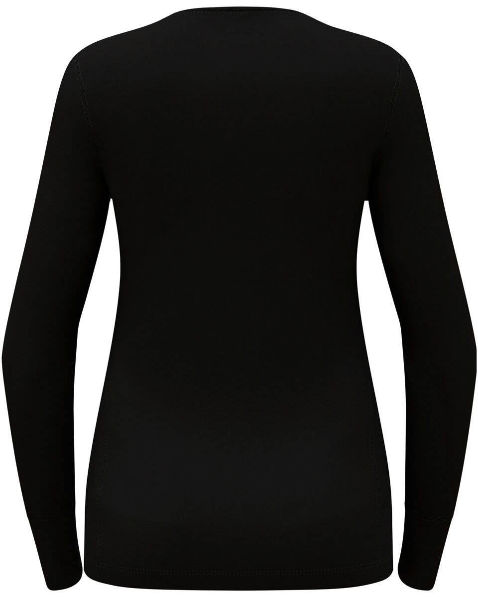 Женская футболка с длинным рукавом Odlo Natural Merino 260 (черная)