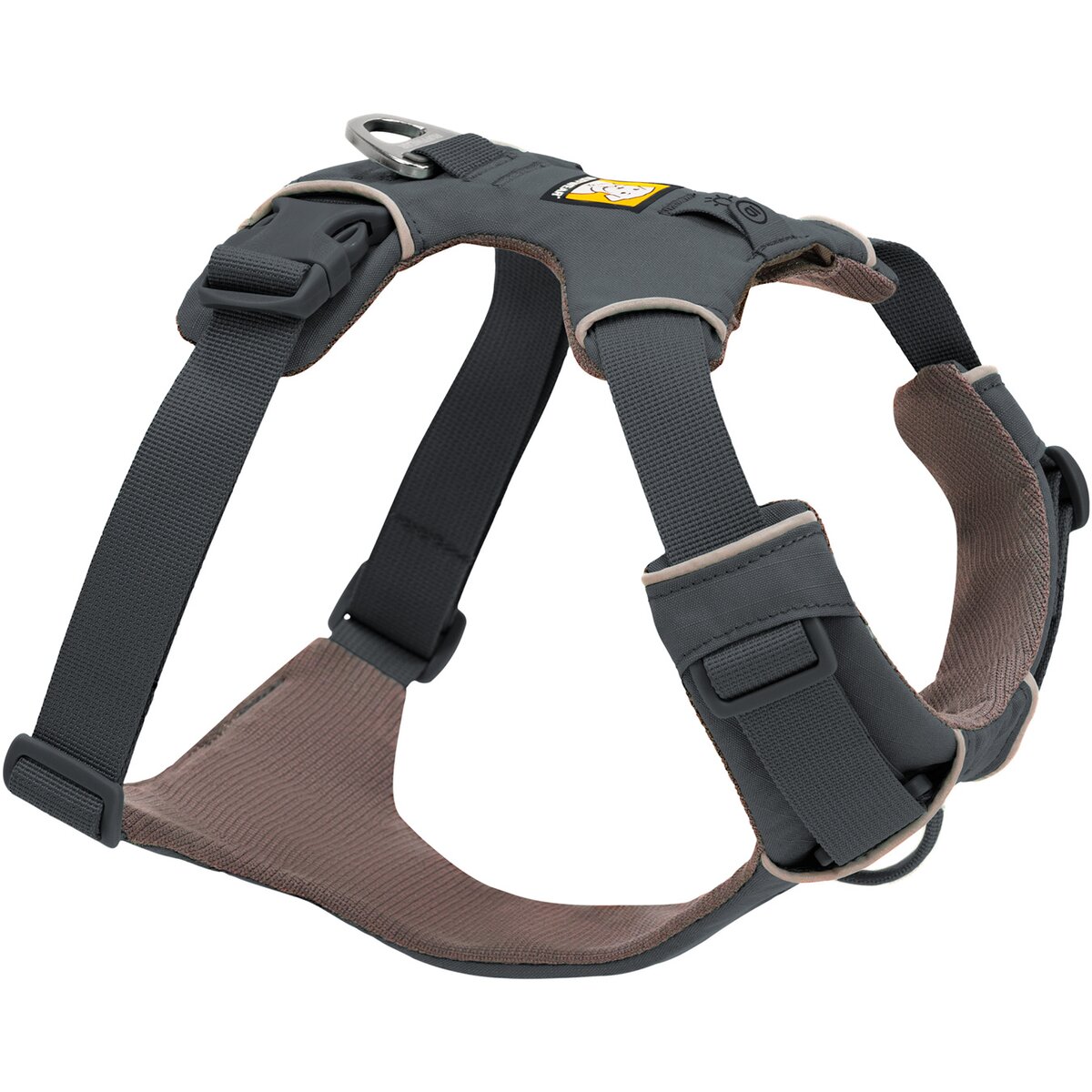 Ruffwear Front Range® dog harness new model (Size XXS (chest 33-43 cm) – Basalt Gray)