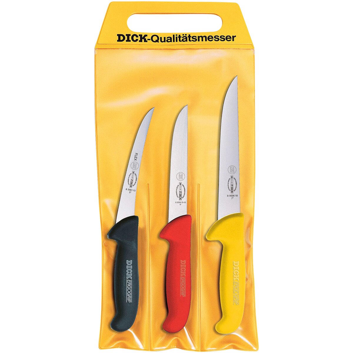 DICK Boning knife set ErgoGrip – 3 pieces