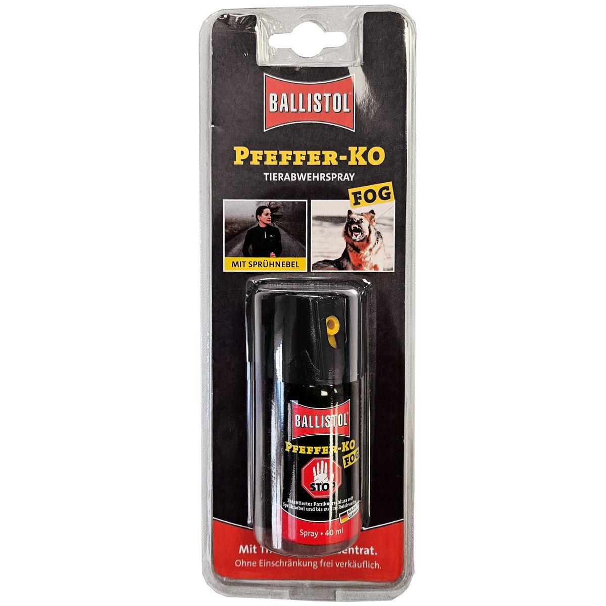 Перцовый баллончик BALLISTOL (CO2) (40 мл) 0,04 л