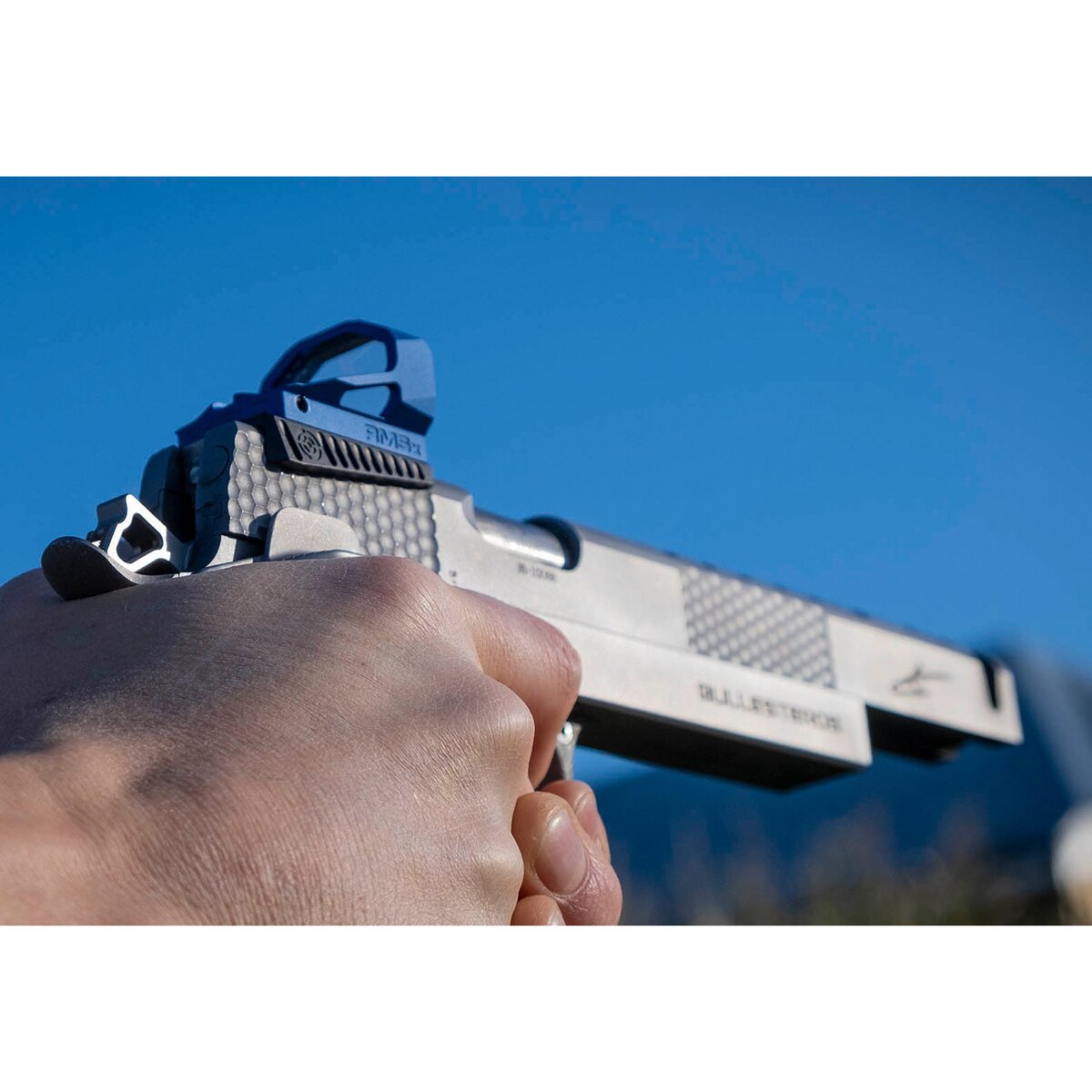 Shield Red dot tēmēklis RMSx (zils — 4 MOA)