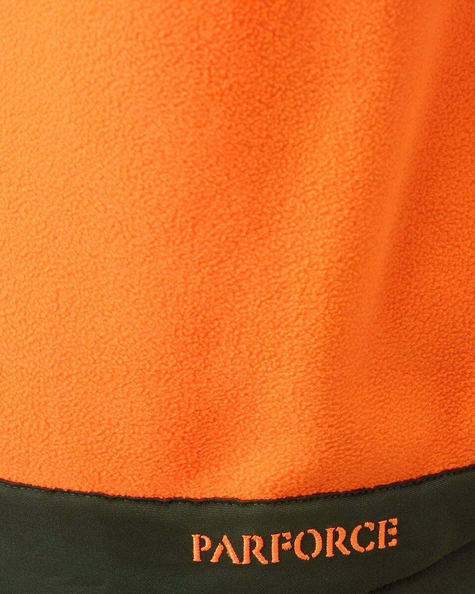 Parforce Reversible fleece jacket Reverse Pro (Olive/signal orange)