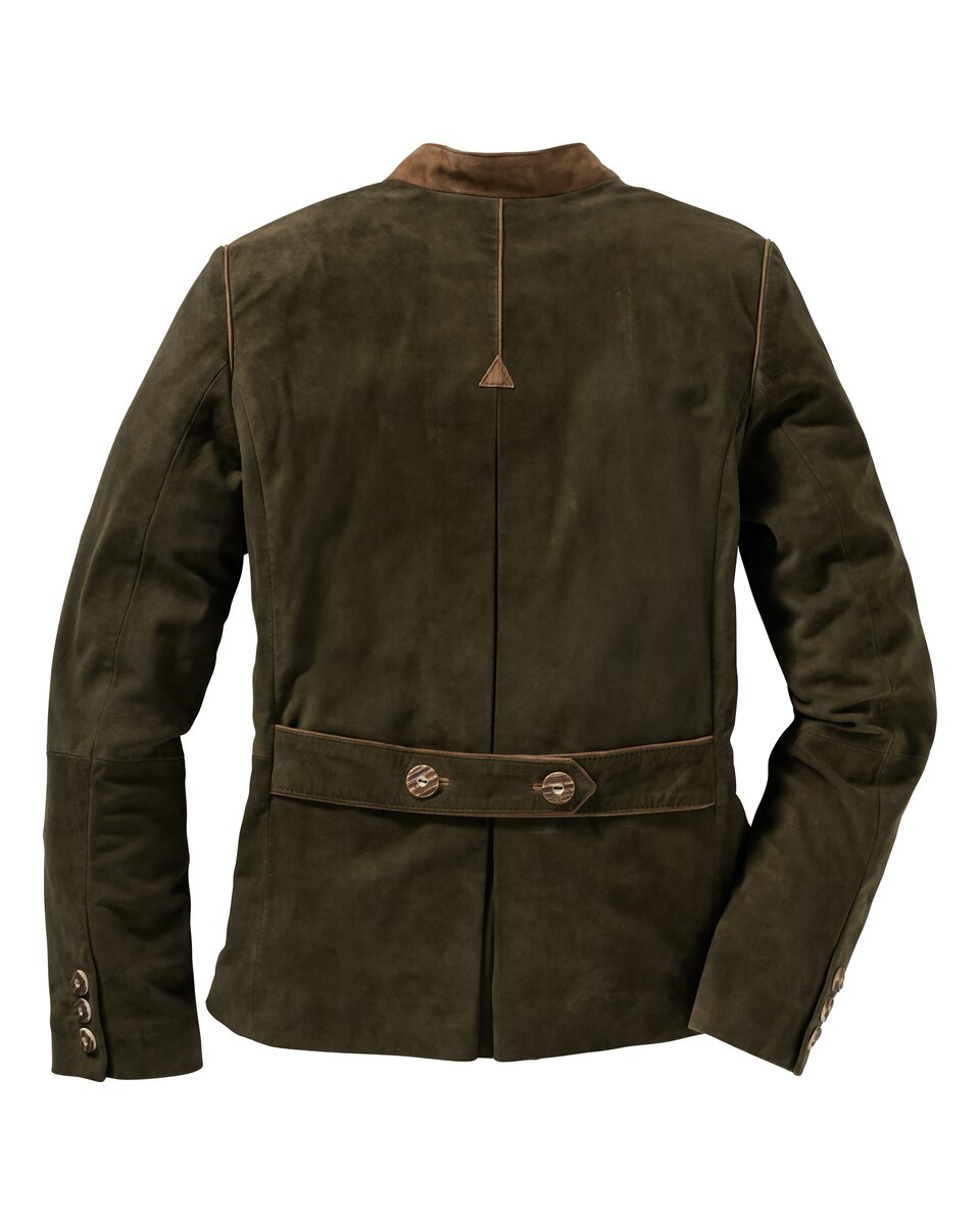 Luis Steindl Leather jacket (Olive/Brown/Red)