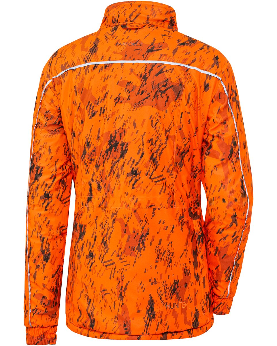 Parforce Women's reversible winter jacket Sphere (Signal orange/brown)