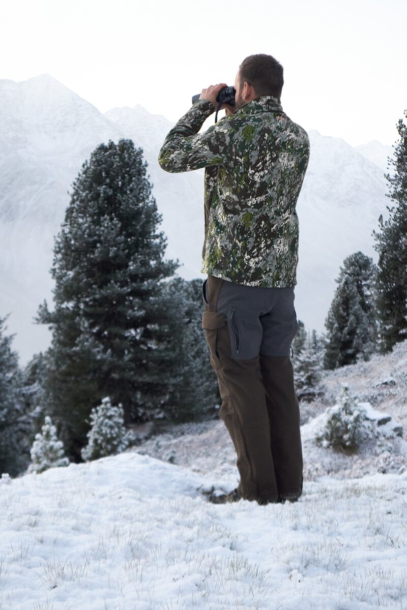Parforce greenSphere® fleece jacket (Olive camo)