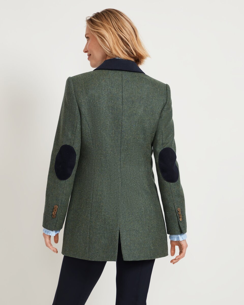 Reitmayer Tweed frock coat (Green Blue)