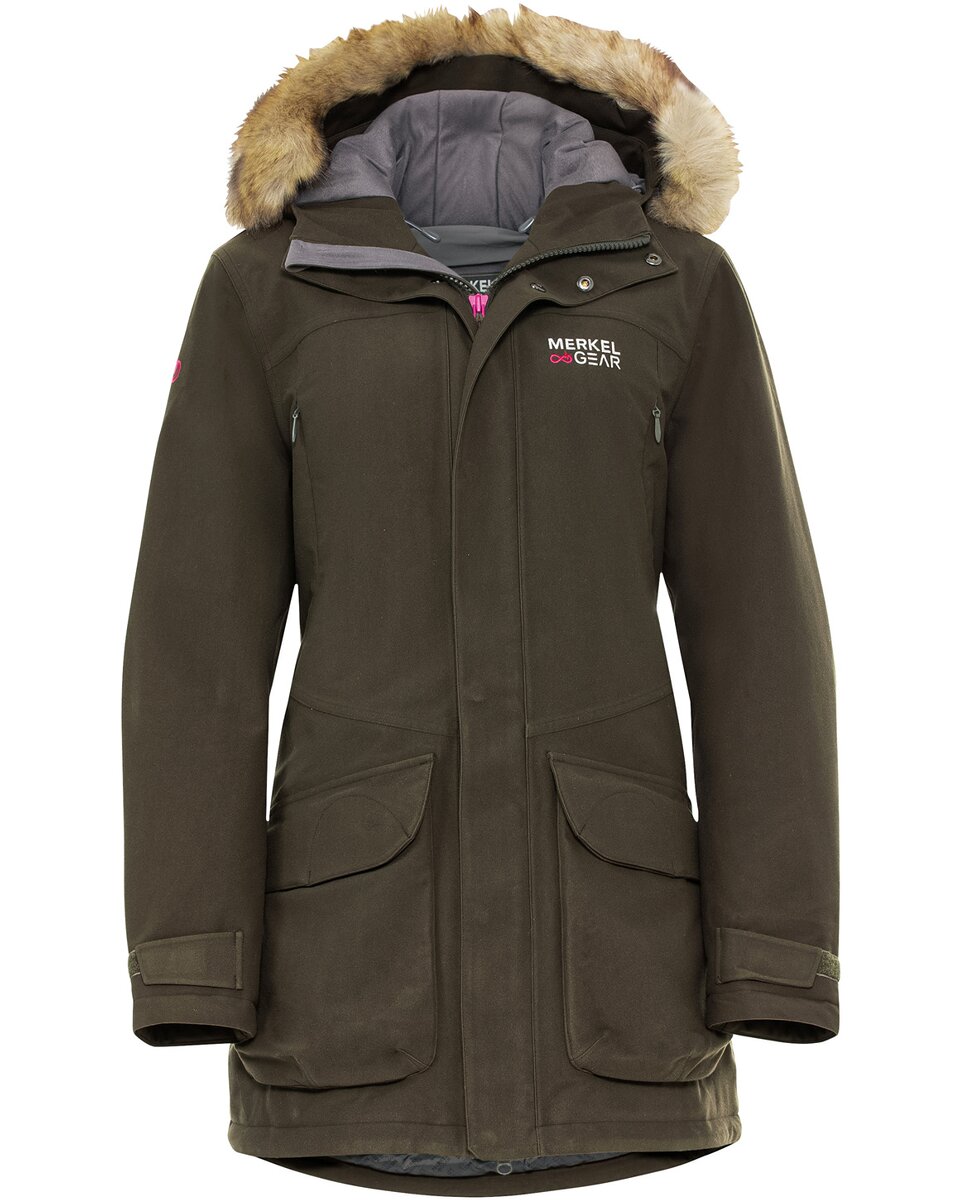 Merkel Gear Women's winter jacket Expedition WNTR (Olive)