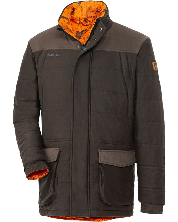 Parforce Sphere reversible winter jacket (Signal orange/brown)