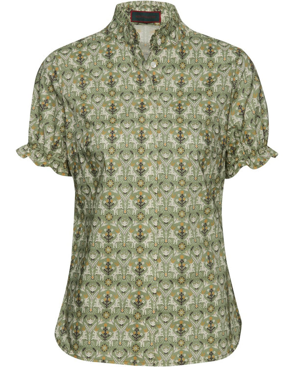 Reitmayer Short-sleeved blouse (Green)