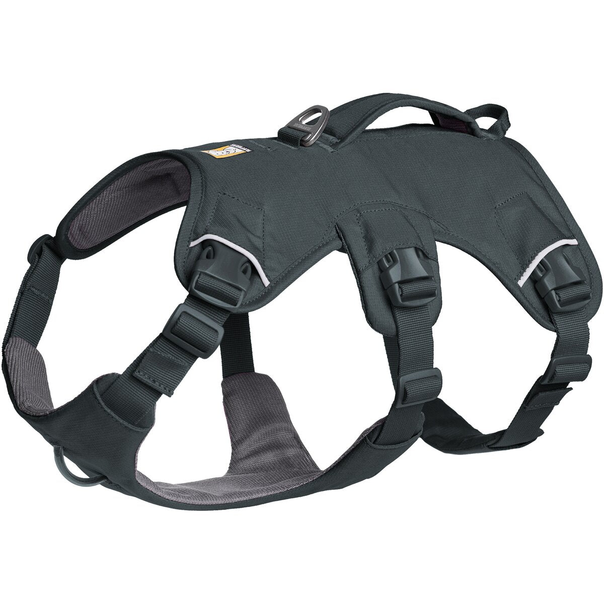 Ruffwear Dog Harness Web Master™ (Size S (chest circumference 56–69 cm) – Basalt Grey)