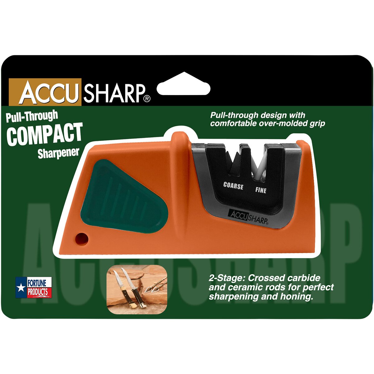 Точилка Accusharp для ножей, протяжная, компактная (1 шт.)