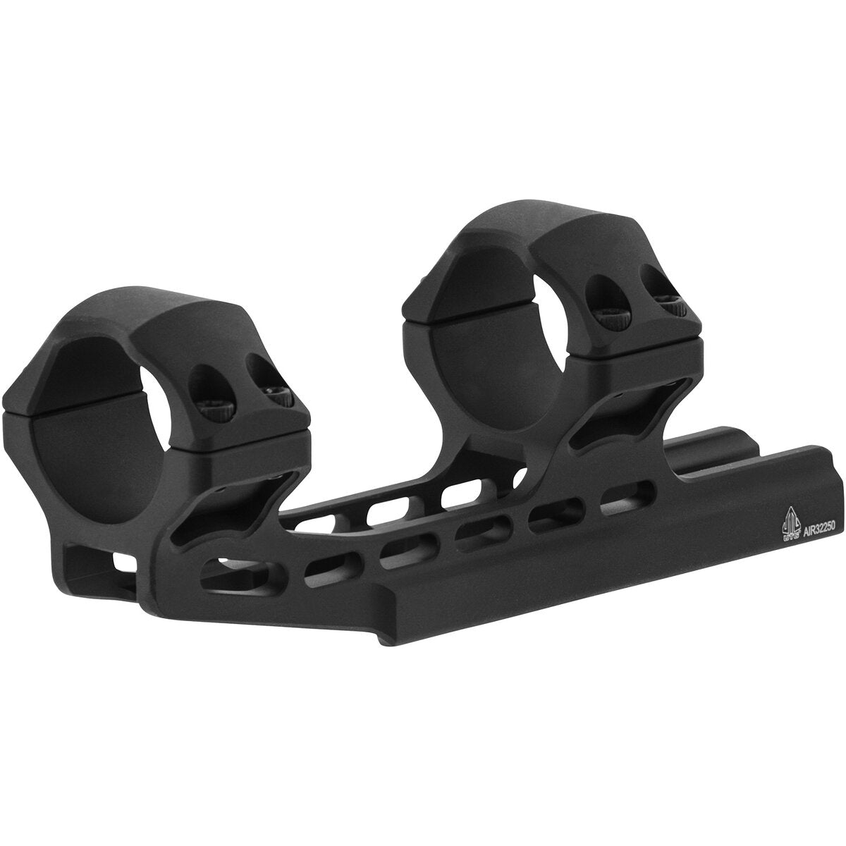 UTG stiprinājums ACCU-SYNC Integral Air – gredzens Ø 1" (25,4 mm) (vidējs profils – gredzenu atstatums 34 mm, sēdekļa augstums 22 mm)