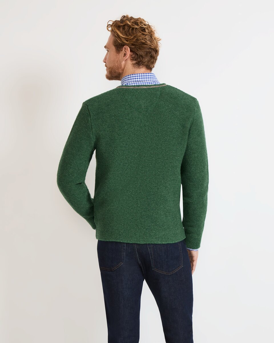 Luis Steindl Left-left cardigan (Green)