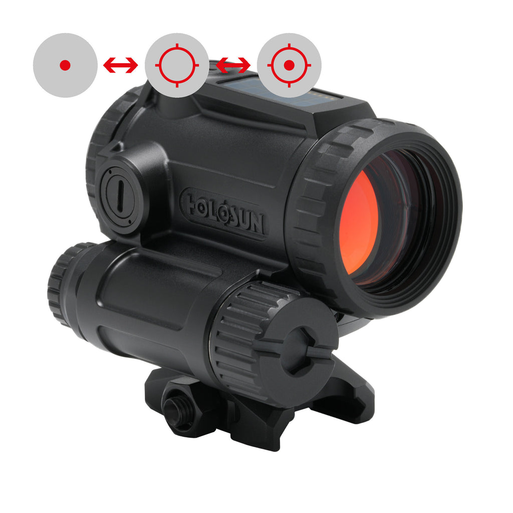 ARO-EVO-DUAL — Red Circle Dot, Solar, Green & IR Laser