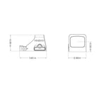 HS507K-X2-RD — Circle Dot/Shake Awake