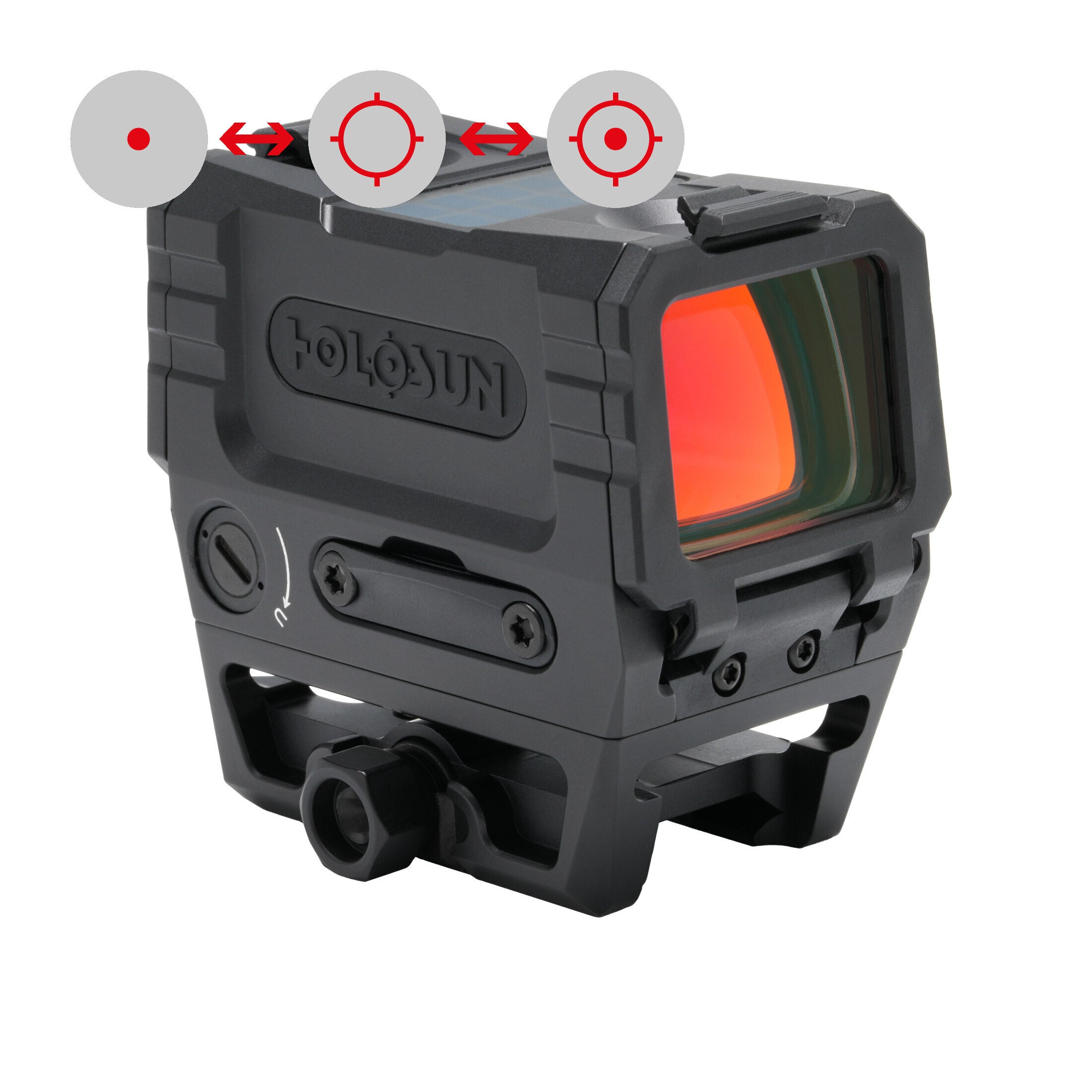 AEMS-EVO-RD — Red Circle Dot, Solar