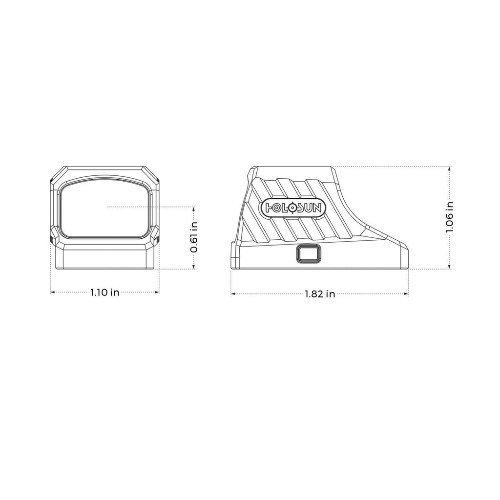 SCS-320-GR — Aluminum/Solar/Circle Dot/Green/P320