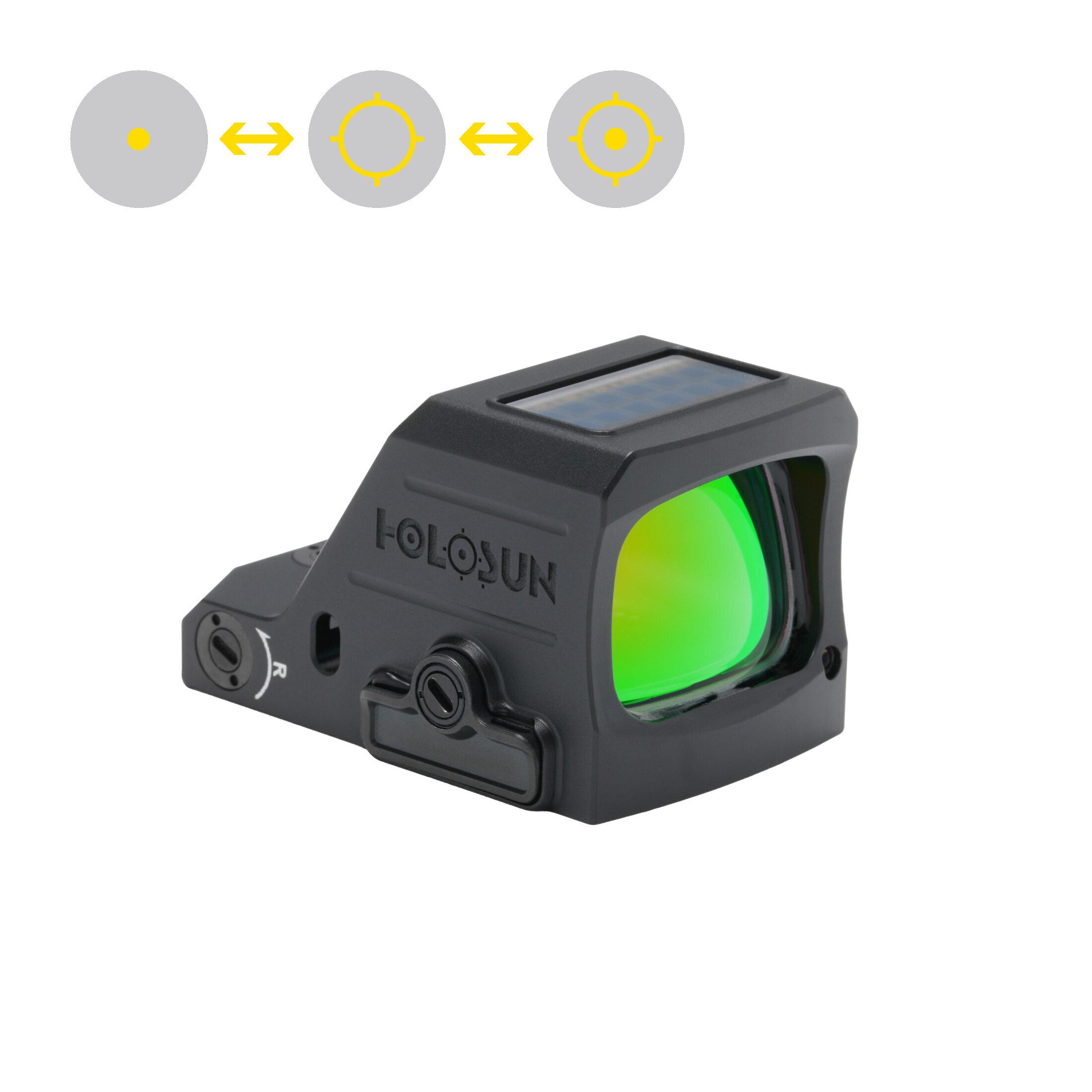HS507C-X3-GD — Gold Circle Dot/Solar Panel
