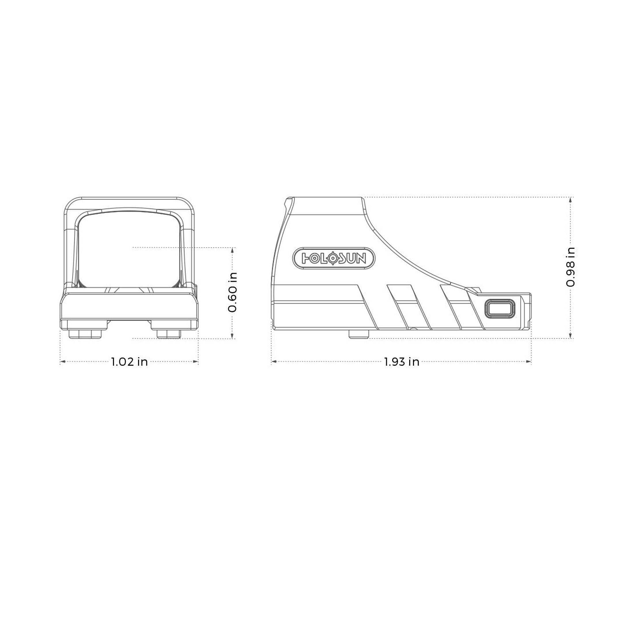 SCS-PDP-GR — Aluminum/Solar/Circle Dot/Green/PDP