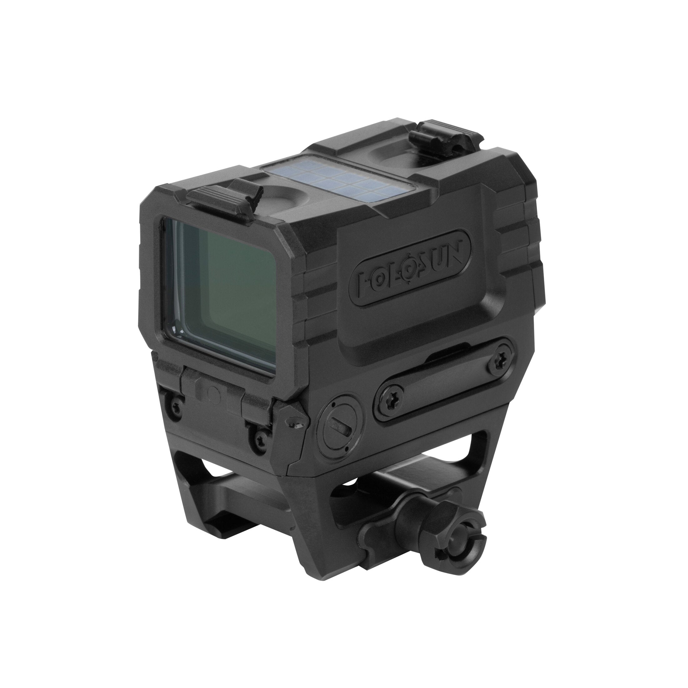 AEMS-PRO-X2-RD — 7075 Aluminum/Solar/Circle Dot/Red