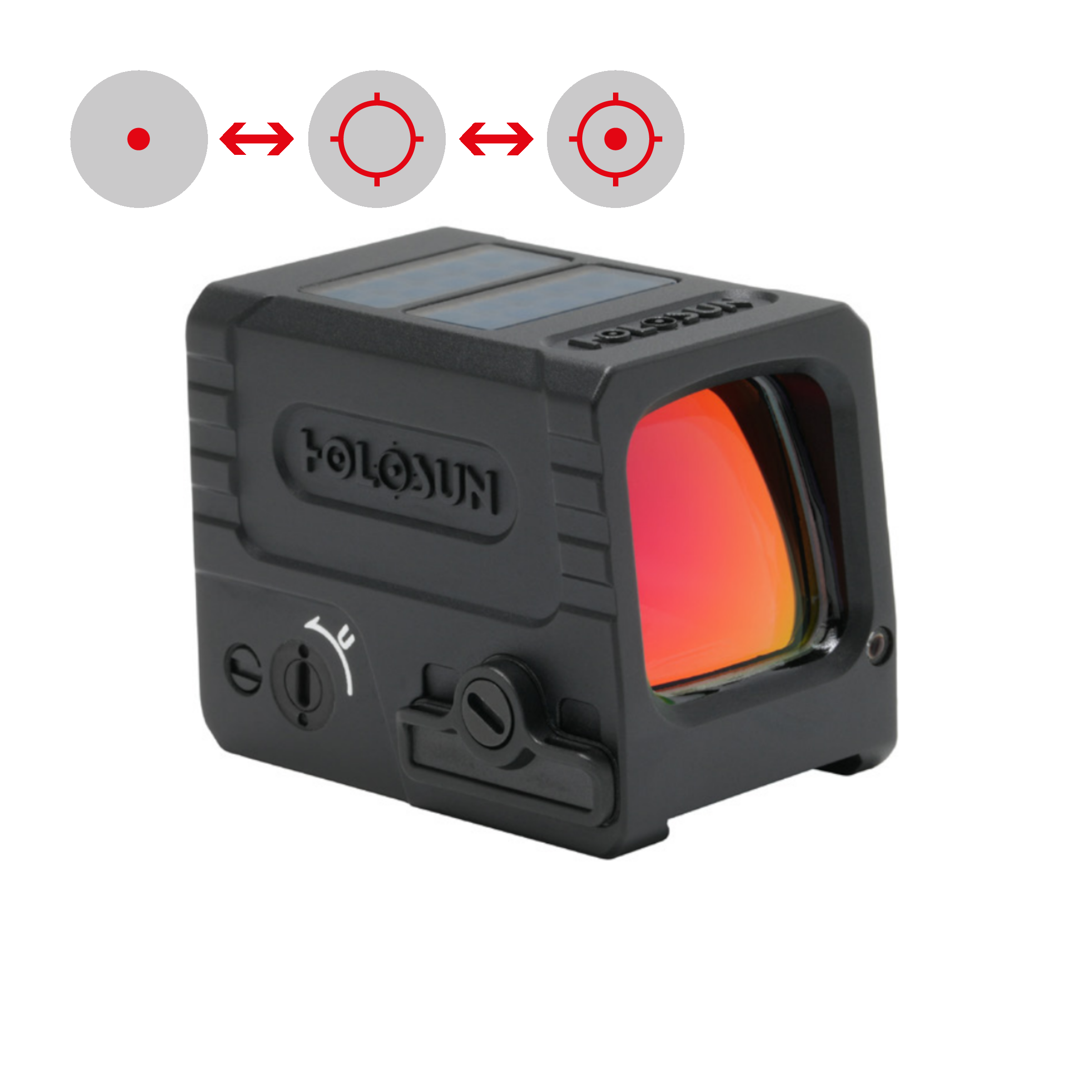 AEMS-MICRO-RD — Red Circle Dot, Solar