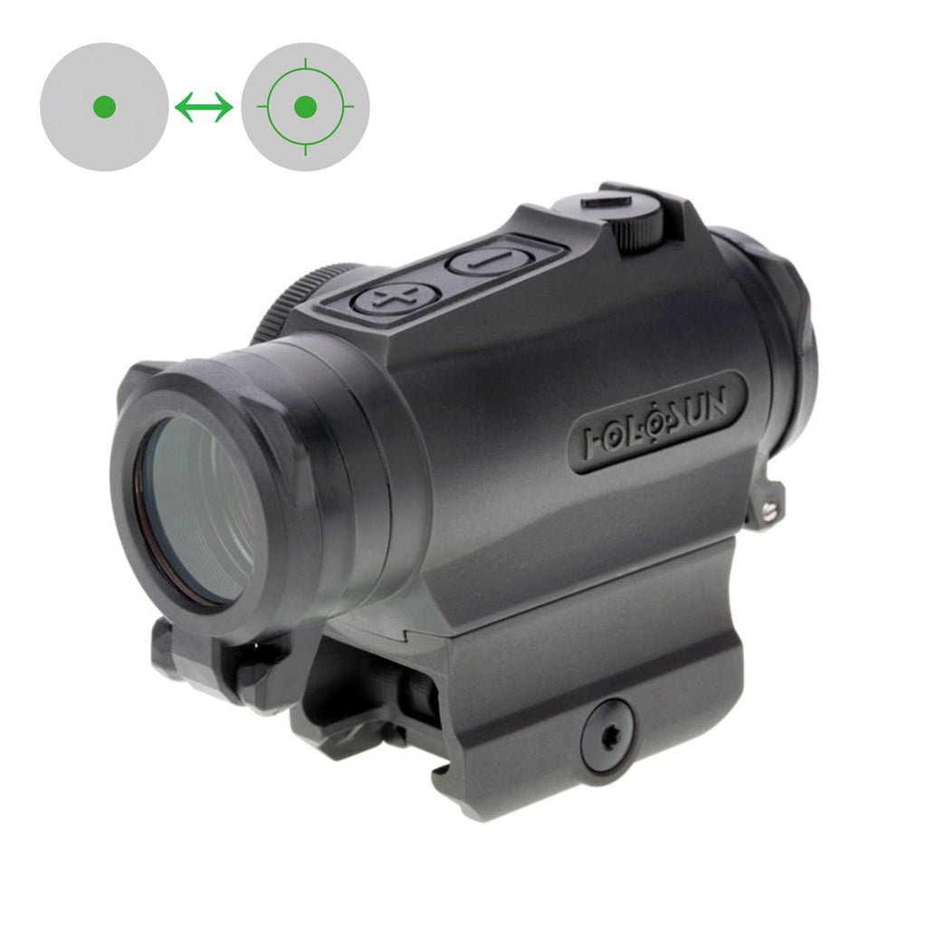 HE515GT-GR — Green Circle Dot/QD/Titanium