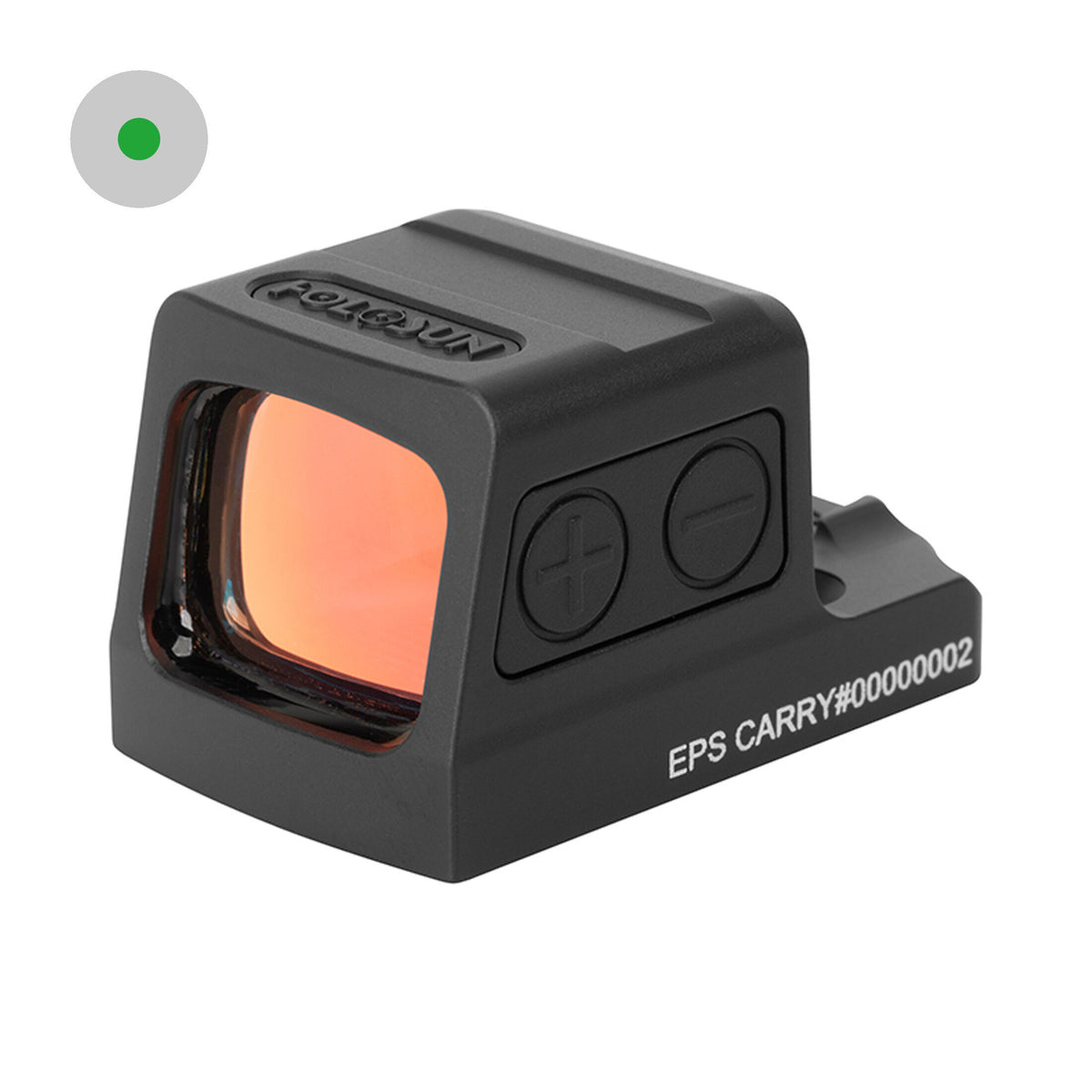 EPS-CARRY-GR-6 — Green 6 MOA Dot, 7075 Aluminum, Enclosed