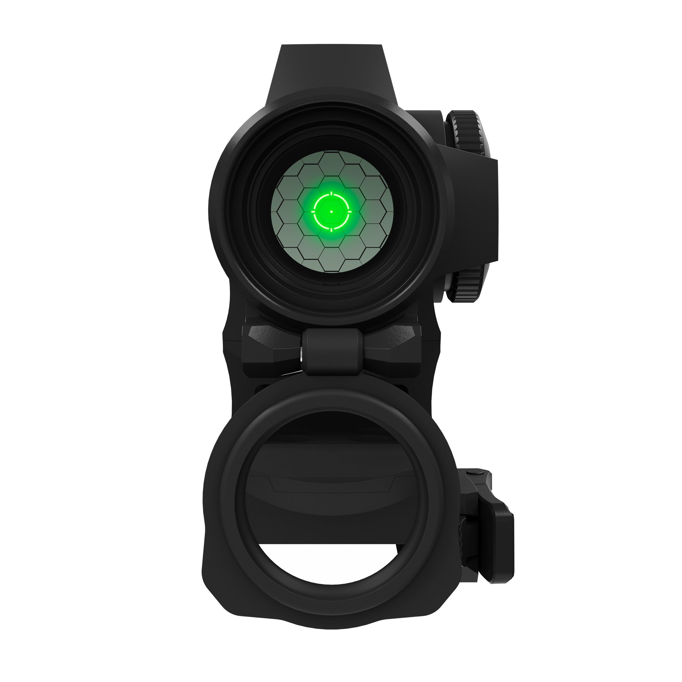 HE515GM-GR — Green Circle Dot/QD Mount