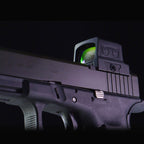 HE509T-X2-RD — Red Circle Dot/Solar/Titanium