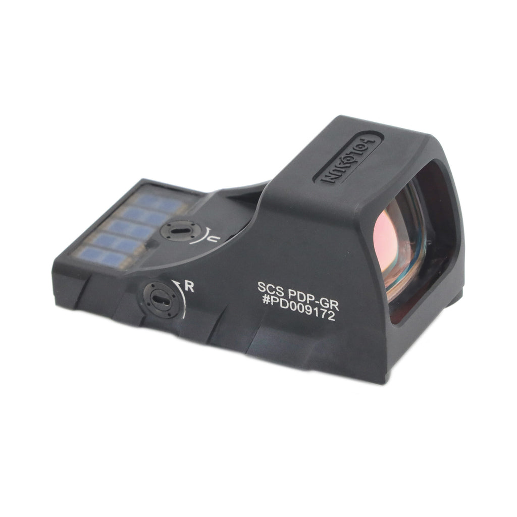 SCS-PDP-GR — Aluminum/Solar/Circle Dot/Green/PDP