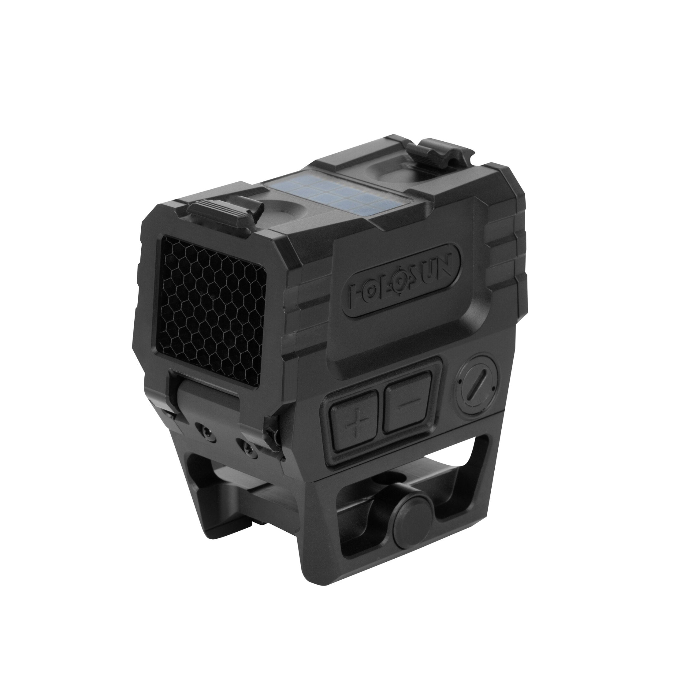 AEMS-PRO-X2-RD — 7075 Aluminum/Solar/Circle Dot/Red