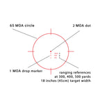 ARO-EVO-GD-SPR — Gold BDC Reticle/Solar/6061