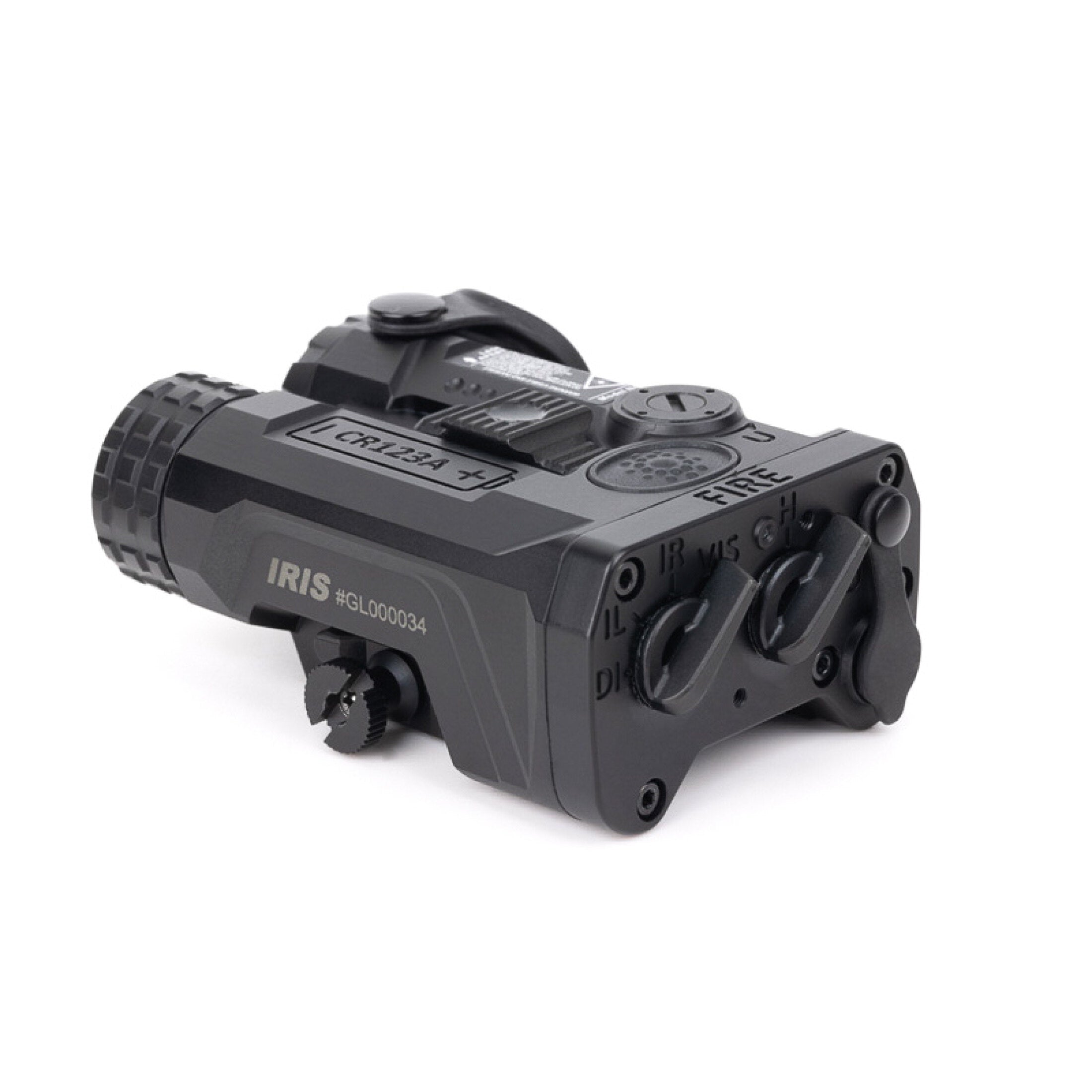 IRIS-GR-3 — Green & IR Laser & IR Illuminator, 7075T6 Aluminum