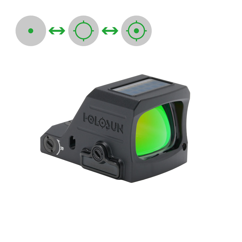 HE507C-X3-GR — Green Circle Dot/Solar Panel