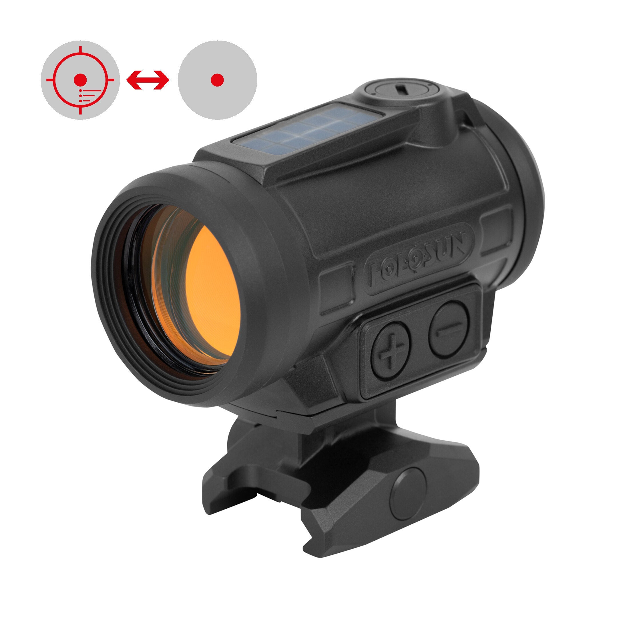 ARO-EVO-RD-SPR — Red BDC Reticle/Solar/6061