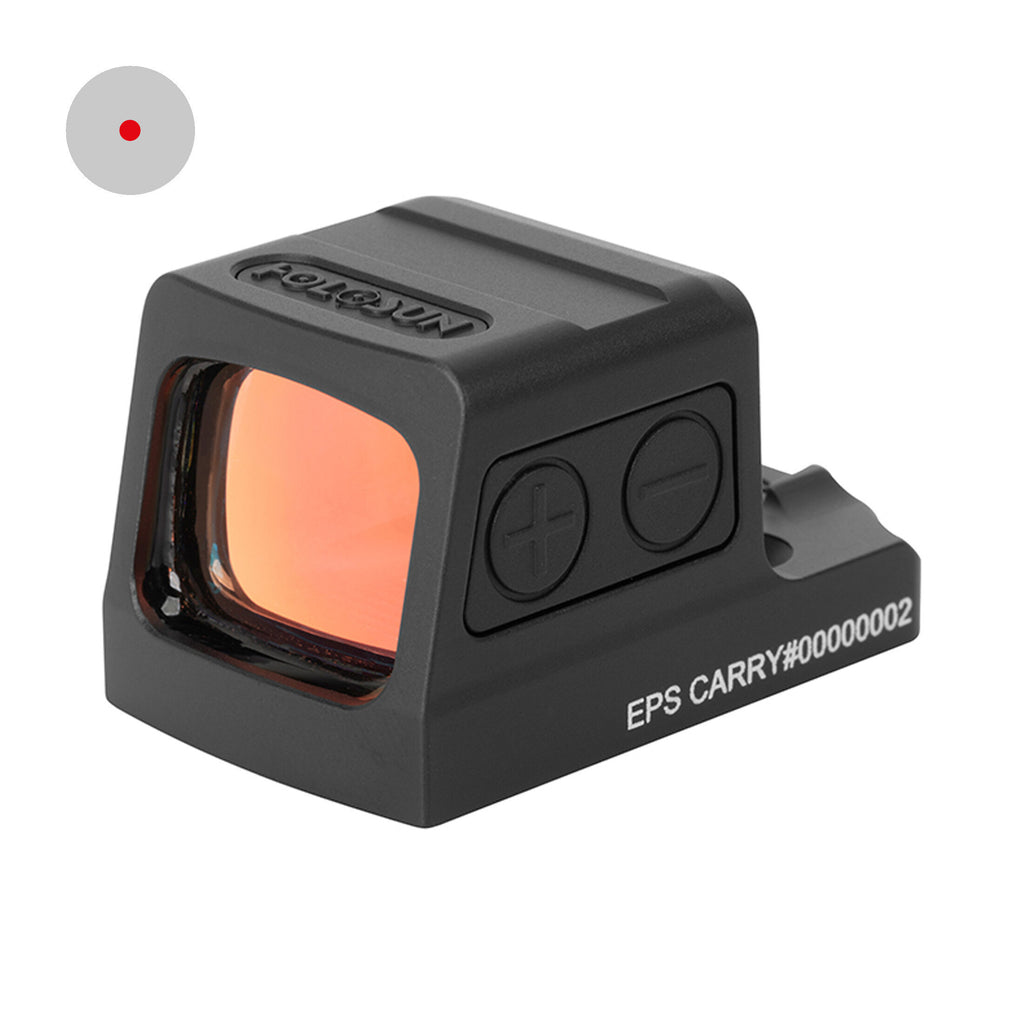 EPS-CARRY-RD-2 — Red 2 MOA Dot, 7075 Aluminum, Enclosed