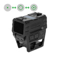 AEMS-PRO-X2-GD — 7075 Aluminum/Solar/Circle Dot/Red