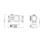 HE515GM-GR — Green Circle Dot/QD Mount