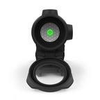 HE530G-GR — Green Circle Dot/QD/Titanium