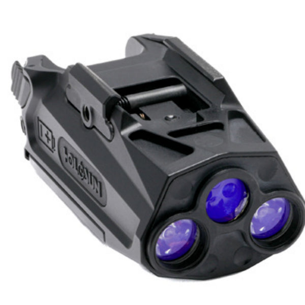 P.ID-Pro — Green & IR Laser, IR Illuminator, White Light,1000 Lumen, Aluminum Housing, Pistol